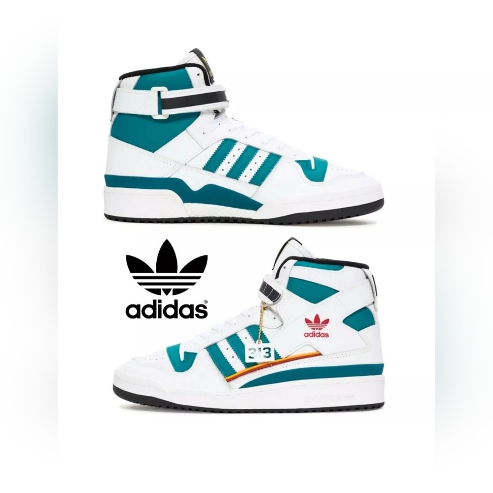 Mens Adidas Originals Forum 84 Hi Pistons "3-1-3" Sneakers - Exclusive Release